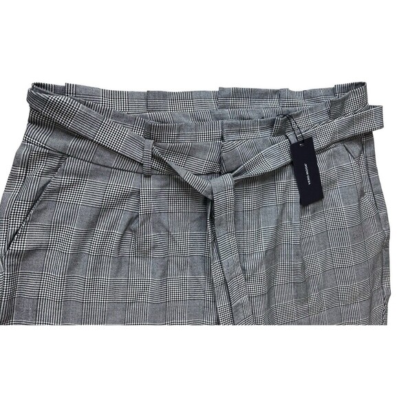 Vero Moda Women's Size 16 Check Paperbag K Curve Pants 36" Waist New with Tags - Picture 5 of 10